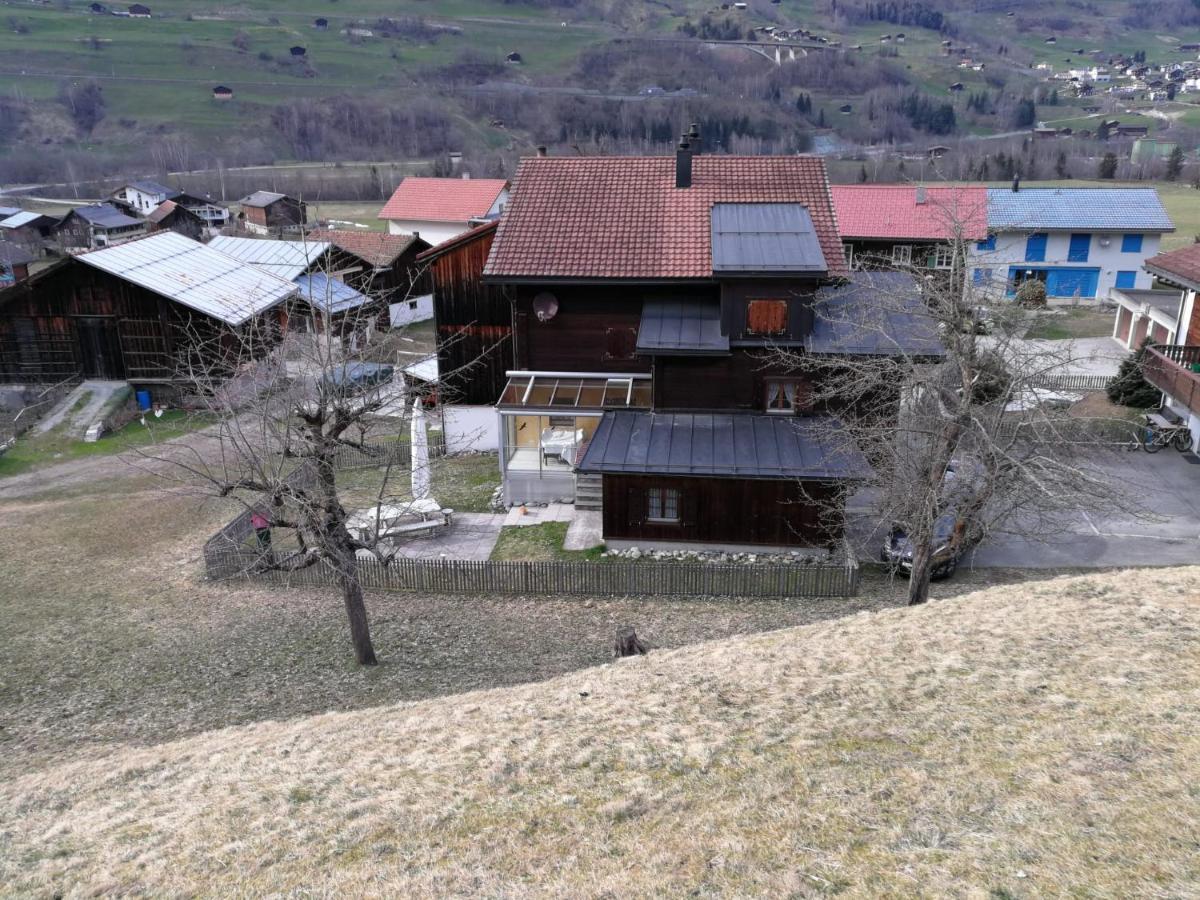 Casa Steilalva - Grosszuegiges Chalet Fuer Erholsamen Familienurlaub Surrein Exterior photo