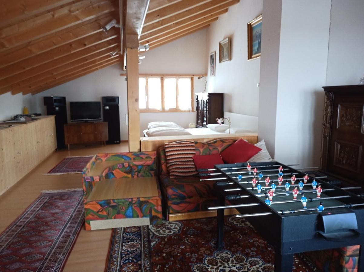 Casa Steilalva - Grosszuegiges Chalet Fuer Erholsamen Familienurlaub Surrein Exterior photo